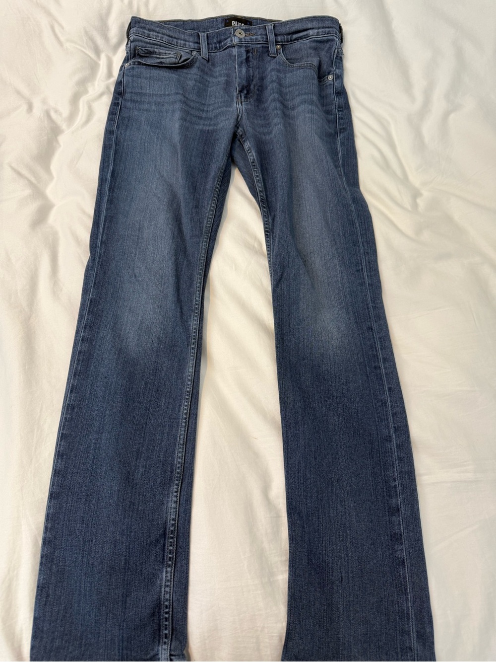 PAIGE Straight-Leg Jeans